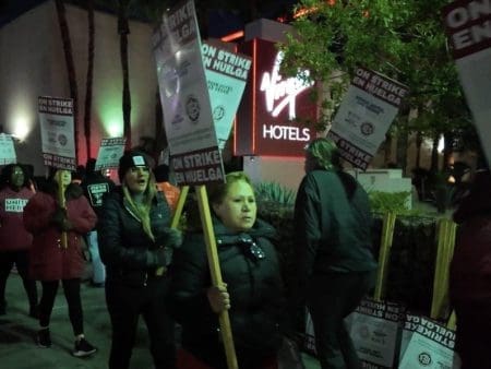 Union Says Virgin Hotels Las Vegas Is Hiring Scabs During Strike