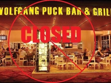 PUCK, NO! Health Dept. Closes Las Vegas Wolfgang Puck Restaurant